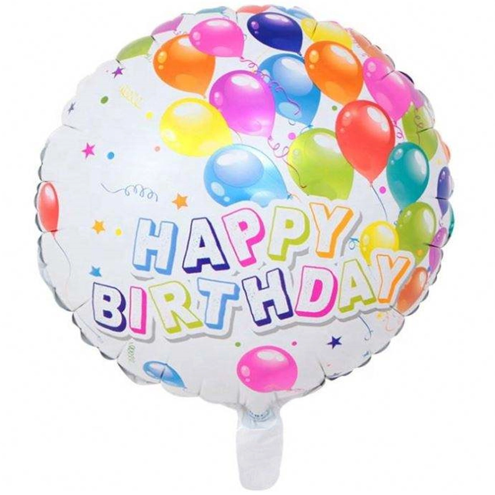 Happy Birthday Valentines Day Gift Foil Balloons Party Suppliers Decorations Set