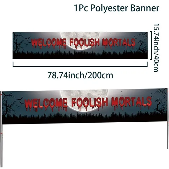 크리스마스 깃발 장식, 축제 파티 용품, 장면 장식, 크리스마스 끌어 오기 배너 장식 매달려