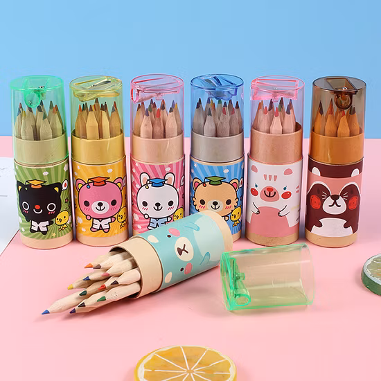 100% 생분해성 실린더 크래프트 판지 종이 튜브 상자 포장